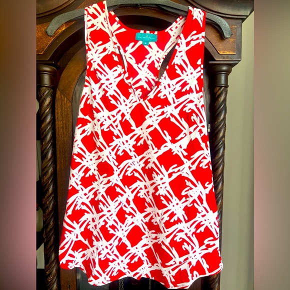 Southern Frock Red Top tank - Picture 1 of 2